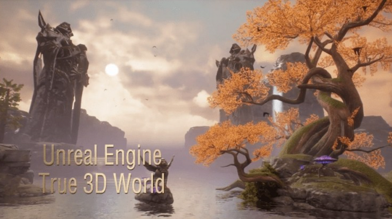 Game xây dựng bản đồ thế giới fantasy rộng lớn