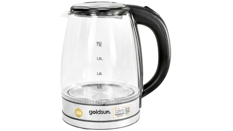 Bình đun siêu tốc thủy tinh Goldsun 1.8 Lít GKT2607G