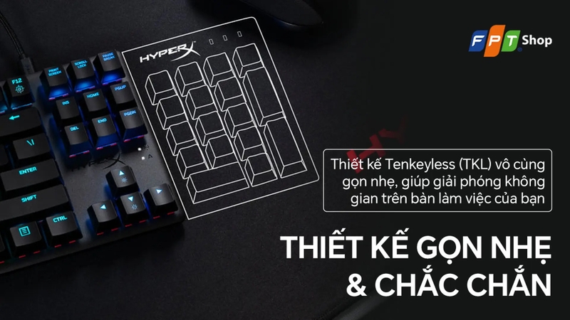 Mua bàn phím HYPERX ở đâu uy tín 1
