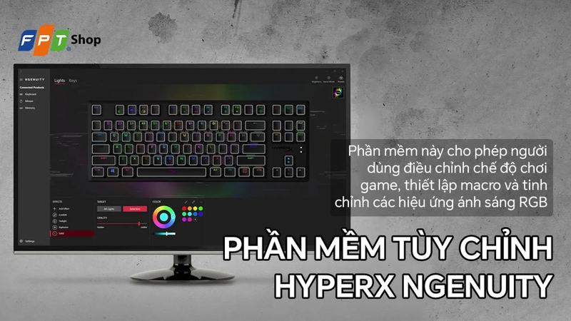 Mua bàn phím HYPERX ở đâu uy tín 5