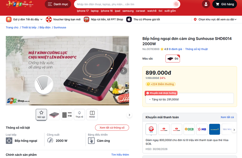 Mua bếp hồng ngoại ở đ&acirc;u uy t&iacute;n? - h&igrave;nh 6