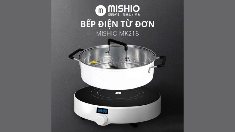 Bếp điện từ đơn Mishio MK218