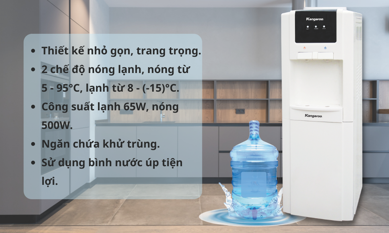 cay nuoc nong lanh kangaroo kg32n