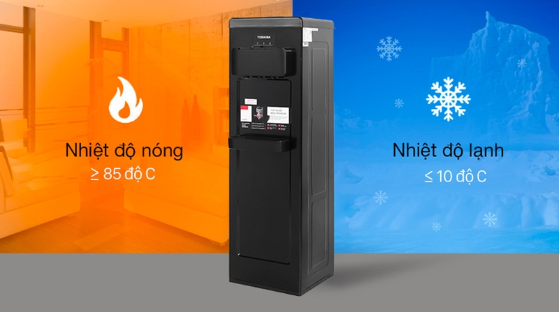 cay nuoc nong lanh toshiba rwf w1917tv