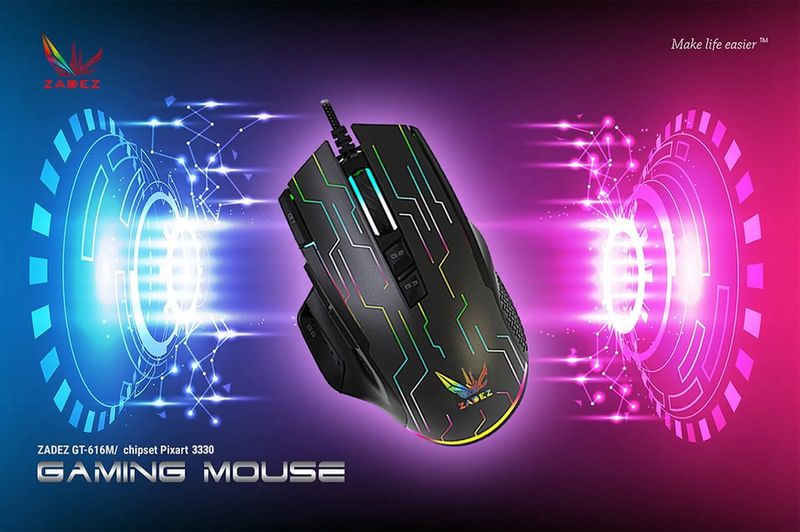 Chuột Gaming Zadez GT616M