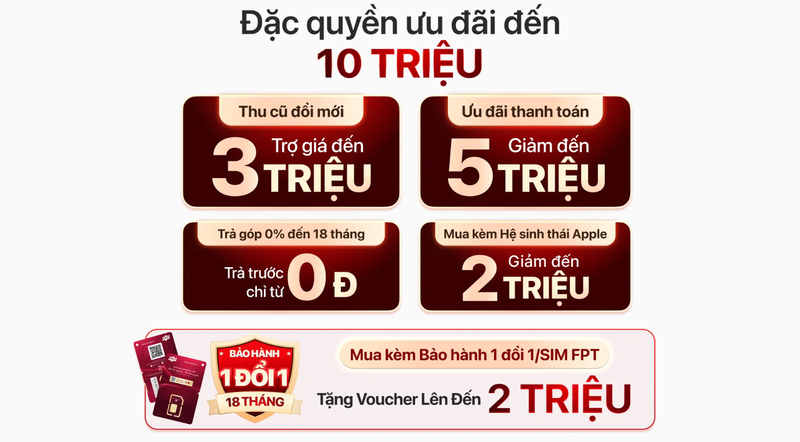 Nhiều chương trình khuyến mãi
