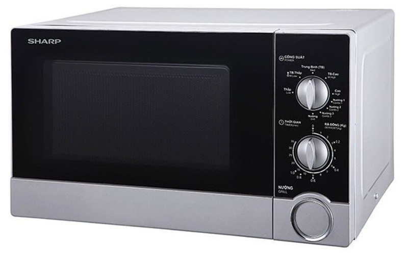 Lò nướng có các nút bấm dễ sử dụng