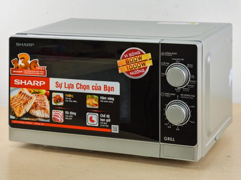 Lò nướng trang bị chế độ tiết kiệm điện