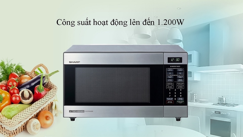 Lò vi sóng Sharp 20 lít R-203VN-M