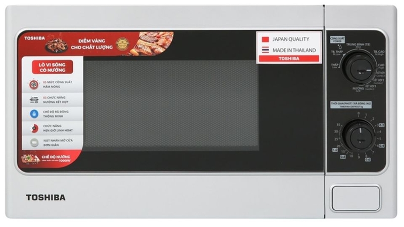 Lò vi sóng có nướng Toshiba 20 lít ER-SGM20(S1)VN