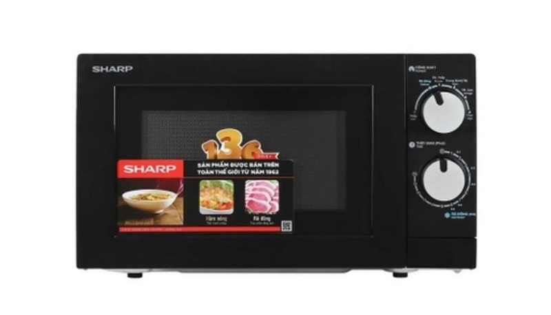 Lò vi sóng Sharp 20 lít R-208VN-WS chính hãng