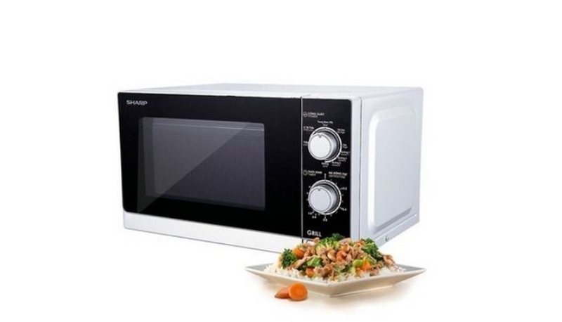 Lò vi sóng có nướng Sharp 20 lít R-G222VN-S chính hãng