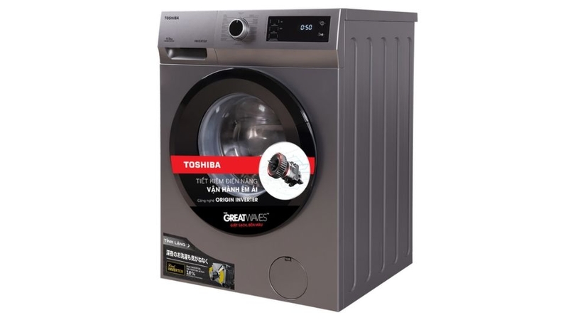 Máy giặt cửa trước Toshiba Inverter 9.5kg TW-BK105S3V(SK)