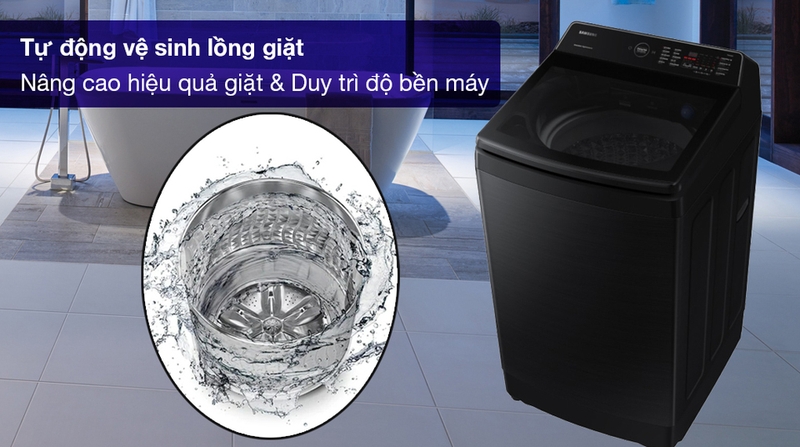 Máy giặt tích hợp chế độ Super Speed giúp giặt sạch siêu tốc