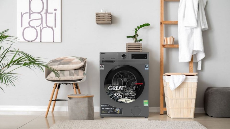 Máy giặt cửa trước Toshiba Inverter 9.5 Kg TW-BK105S3V(SK)