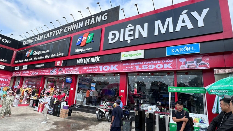 Có rất nhiều cửa hàng điện máy FPT Shop tại Nghệ An