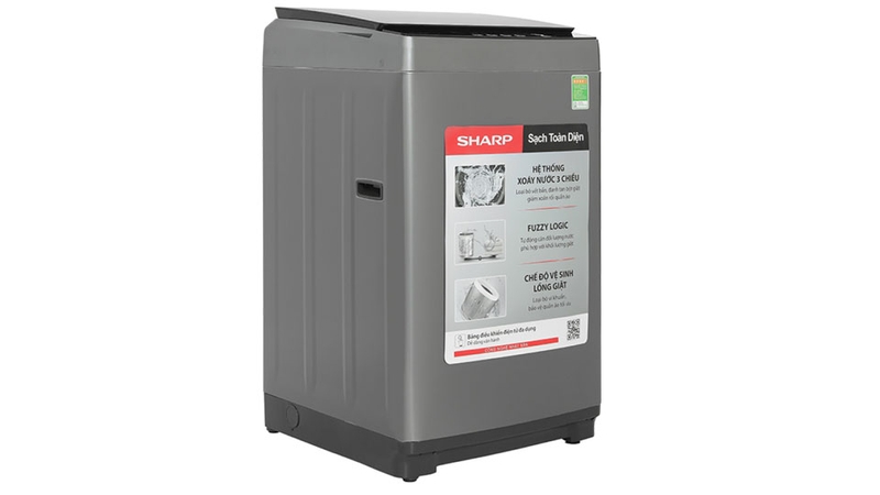 Máy giặt cửa trên Sharp 10kg ES-W10NV-GY