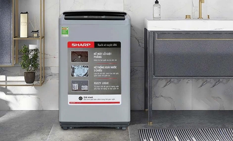 mua máy giặt Sharp cửa trên hay cửa ngang ảnh 2