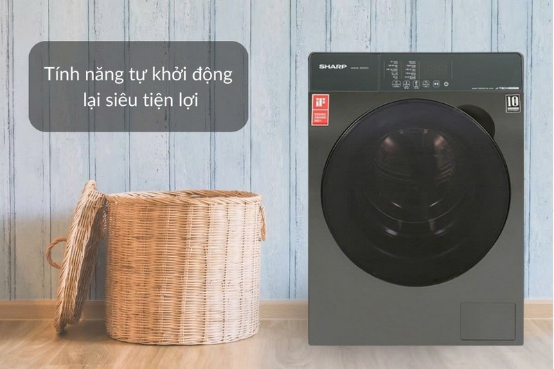 mua máy giặt Sharp cửa trên hay cửa ngang ảnh 7