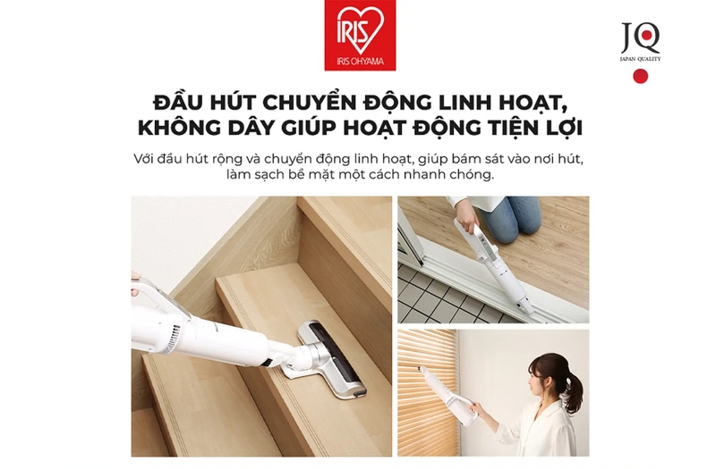 Mua m&aacute;y h&uacute;t bụi IRIS OHYAMA ở đ&acirc;u uy t&iacute;n 6