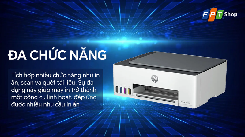 Đa dạng chức năng in ấn