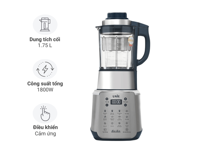 Cối xay được làm từ chất liệu thủy tinh dày bền