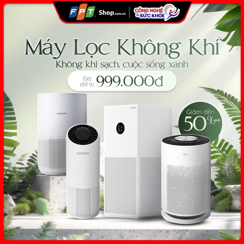 Mua máy lọc không khí ở đâu tại Vĩnh Phúc (ảnh 1)