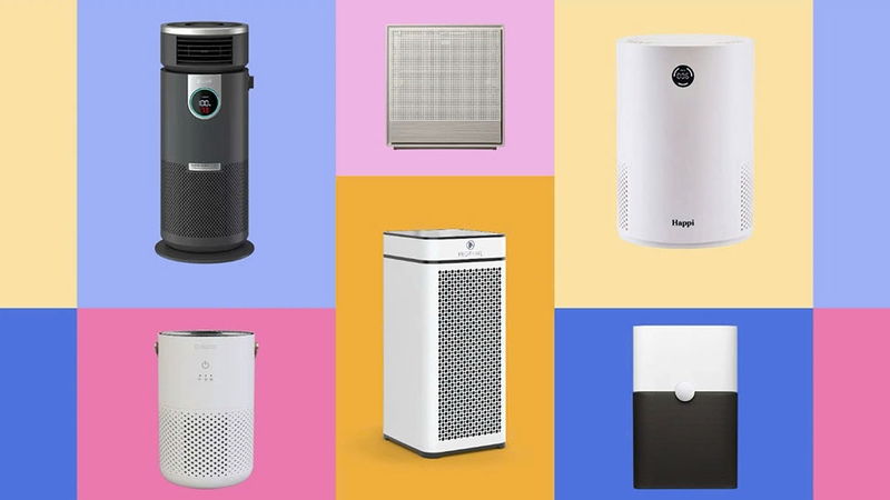 Có rất nhiều mẫu máy lọc không khí trên thị trường hiện nay
