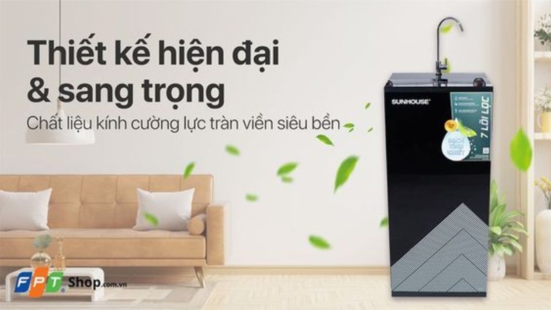 Máy lọc nước RO Sunhouse 7 lõi SHA8868K