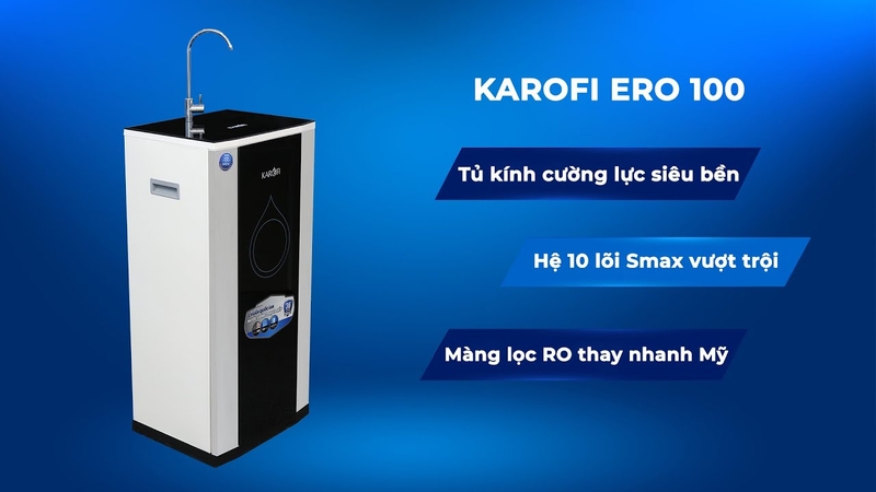 may loc nuoc ro hydrogen karofi 10 loi ero100