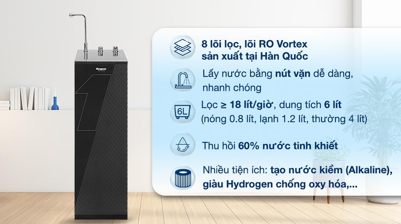 may loc nuoc nong lanh ro hydrogen kangaroo infinity 8 loi kg10a9i