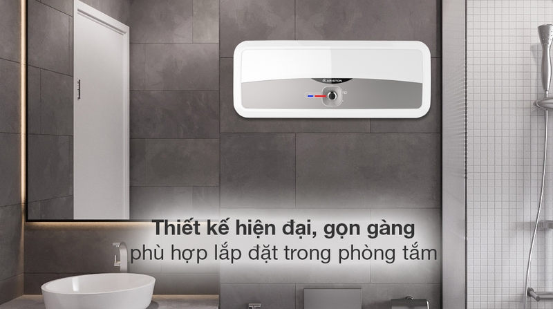 may nuoc nong gian tiep ariston 30 lit sl2 30 r 25
