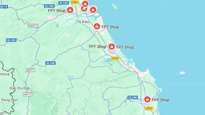Hệ thống FPT Shop tại Quảng Nam – Địa chỉ uy tín