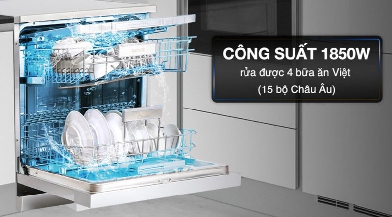 Máy rửa chén độc lập 15 bộ Galanz W60B1A401M-AE5(SS)