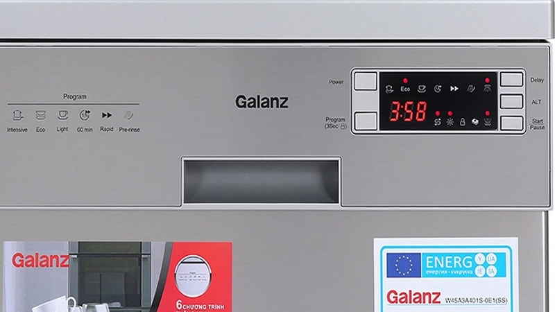 Máy rửa bát độc lập 11 bộ Galanz W45A3A401S-0E1(SS)