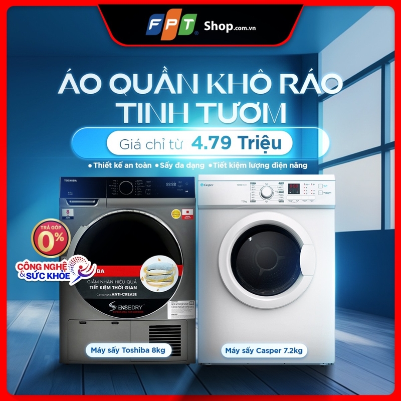 mua máy sấy quần áo ở đâu uy tín
