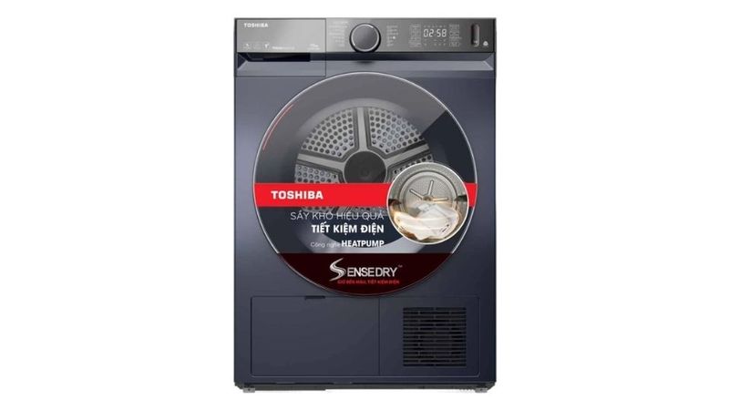 Máy sấy bơm nhiệt Toshiba Inverter 10kg TD-BK110GHV(MK)