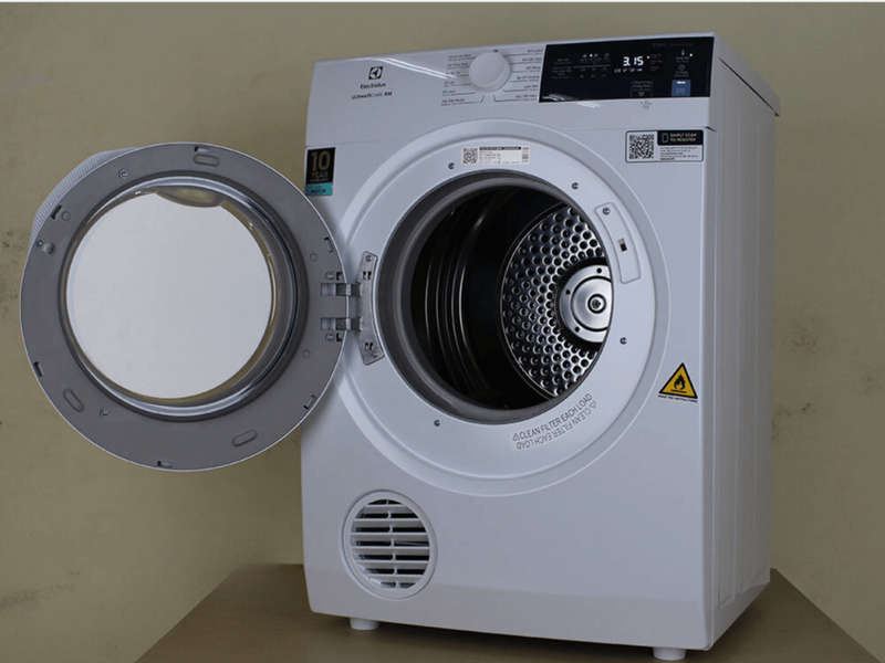 Nguyên lý hoạt động của máy sấy quần áo