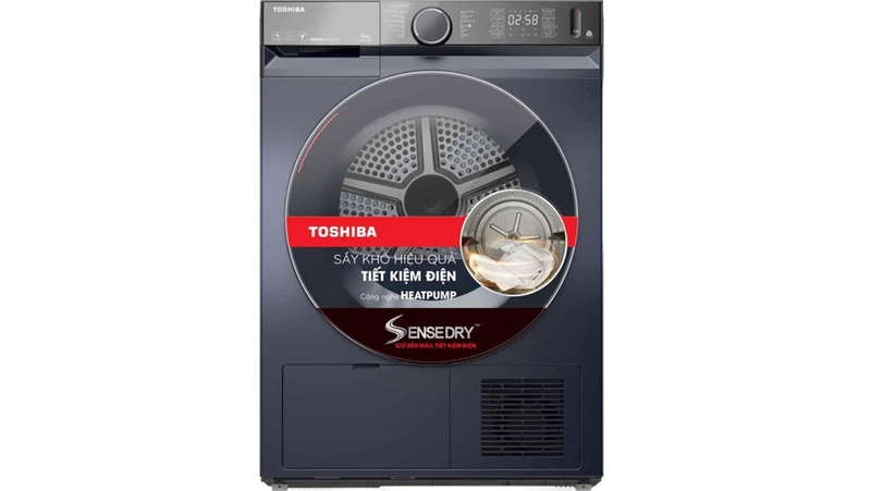 Máy sấy bơm nhiệt Toshiba Inverter 10 Kg TD-BK110GHV(MK)