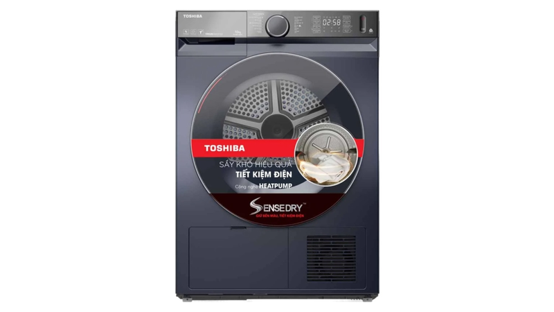 Máy sấy bơm nhiệt Toshiba Inverter 10 Kg TD-BK110GHV(MK)