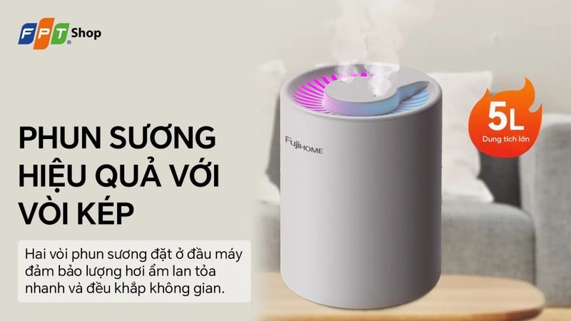Mua m&aacute;y tạo ẩm ở đ&acirc;u uy t&iacute;n 5