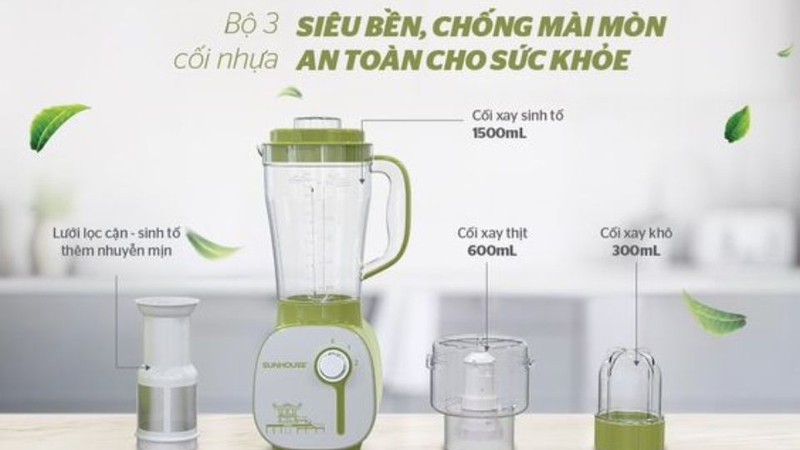 Máy xay sinh tố Sunhouse SHD5312G