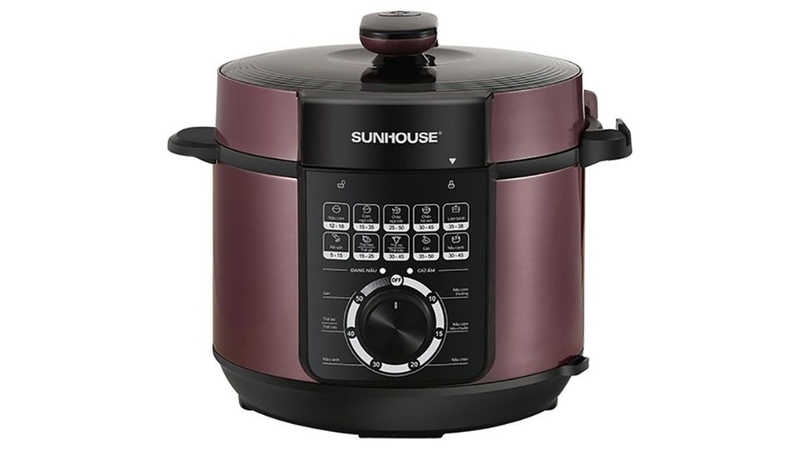 Nồi áp suất điện Sunhouse 6 lít SHD1657