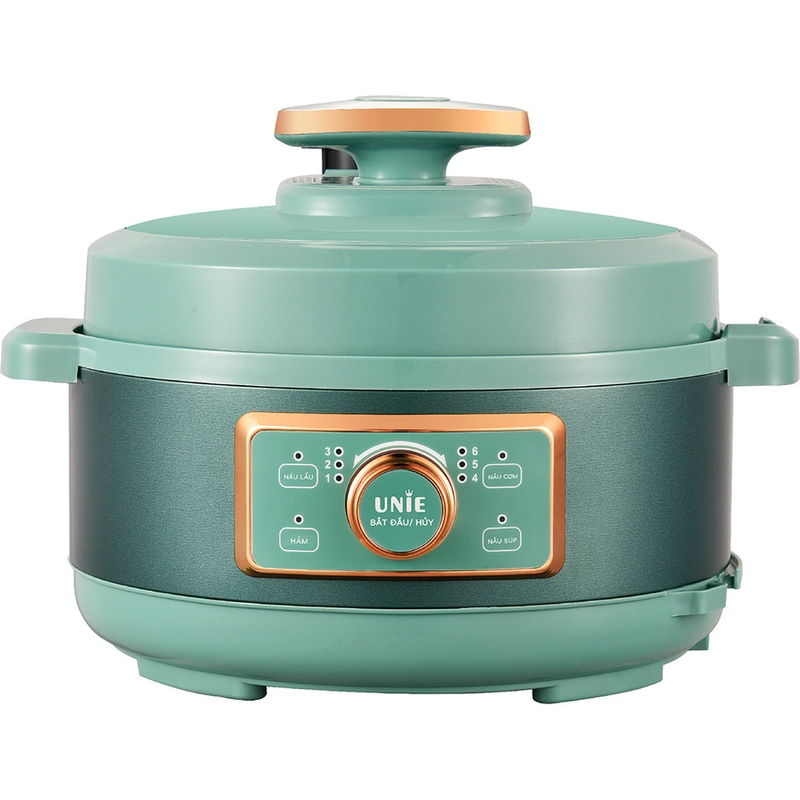 Nồi áp suất nhỏ gọn, tích hợp 4 chế độ nấu