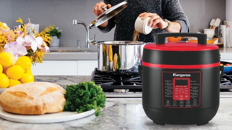 Nồi áp suất điện tử Kangaroo 6 lít KG6P2
