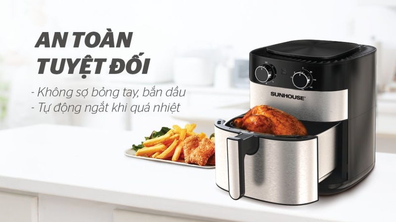 Nồi chiên không dầu Sunhouse SHD4026