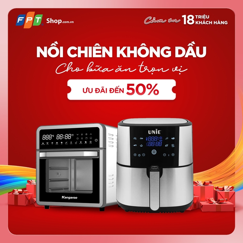 mua nồi chiên không dầu ở đâu uy tín 2