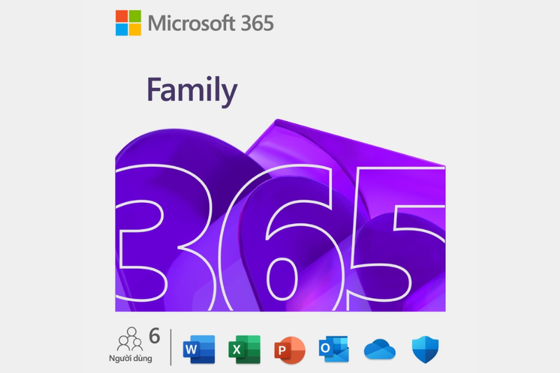 Phần mềm Microsoft 365 Family