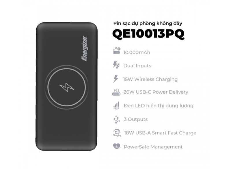 mua sạc dự phòng Energizer ở đâu uy tín QE10013PQ.png