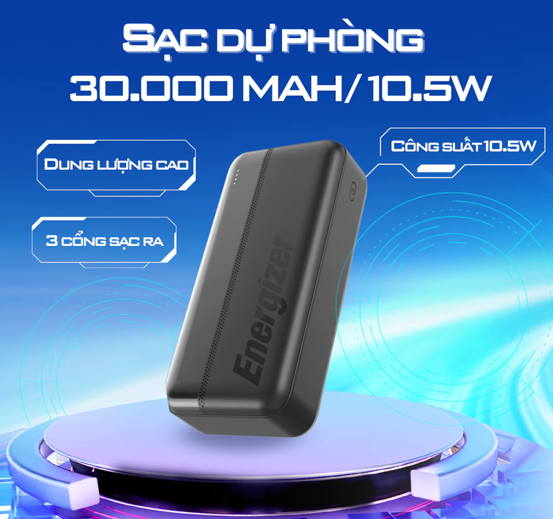 mua sạc dự phòng Energizer ở đâu uy tín UE30050.png